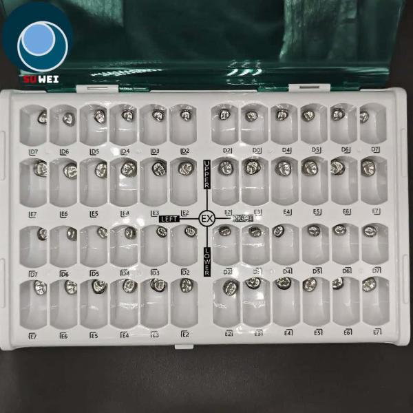 Stainless Steel Dental Crown For Adults And Children Safe For Oral Use Restoring Damaged Teeth