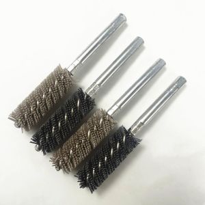 Custom Size Nylon/Abrasive Wire Twisted Brush – Tube Cleaning & Deburring