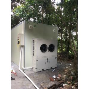 Heat pump dryer 24kW, 20L per hour dehuminification flow.
