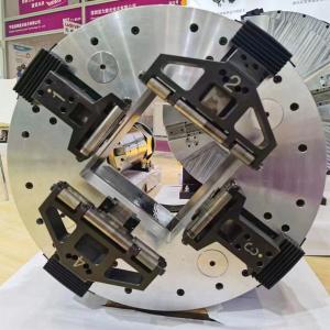 Pneumatic Rotary Main Front Chuck Single Bearing Full Stroke For Laser Pipe