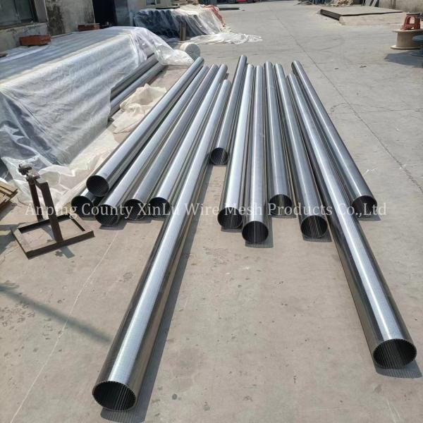 Economical Continuous Slot Well Screen Tube with Profile Wire 63 93 118 - Various Diameters