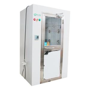 Powder Coating 1.1KW Cleanroom Air Shower Steel Frame
