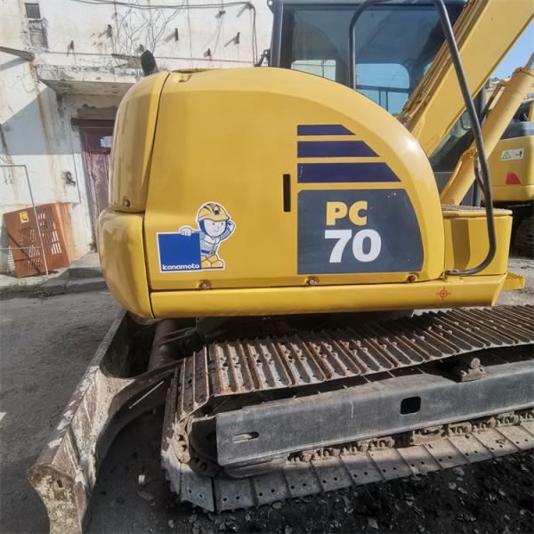Original Hydraulic Pump Good Health Japan 7 Ton Komatsu PC 70-8 Used Excavator in Shanghai