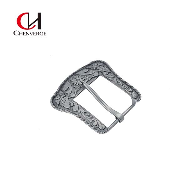 Buy Practical Printing Metal Belt Buckles Nickel Plated Antirust at wholesale prices