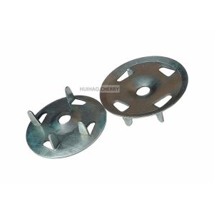 Galvaninzed Steel Tab Washers For Foam Tile Backer Board 1-1/4