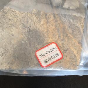 China Mg-Ce Alloy Magnesium Cerium Master Alloy MgCe25 MgCe30 alloy on sale