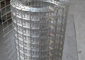 Rodent Proof Galvanized Square Mesh , Galvanized Steel Wire Mesh Panels