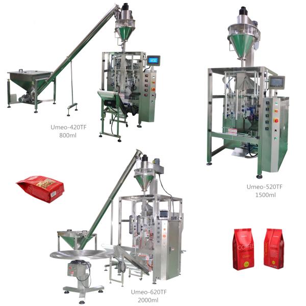 UMEOPACK China competitive advantage CE certification automatic 2kg stand up bag packaging pouch powder filling packing machine