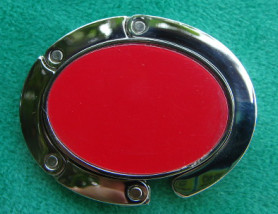 stone bag hanger infolding, foldable bag hanger, fashionable purse hook