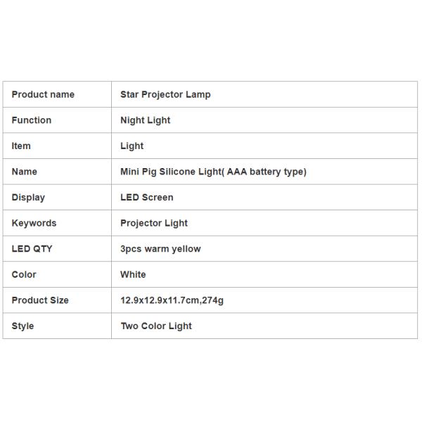 ABS Silicone Night Light Ball Rechargeable with ROHS certificate