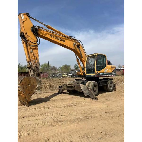 Second Hand Hyundai 210-9 Wheeled Excavator In Good Condition, Welcome To Inquire