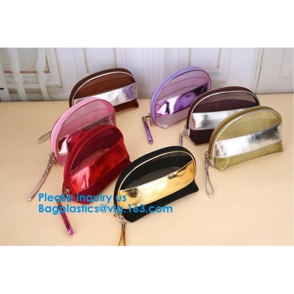 Promotion Mesh Cosmetic Bag 6 Color Makeup Bag New Women's cosmetics Travel cosmetic bag