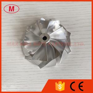 Quality TD04HL reverse 52.50/68.00mm 9+0 blades high performance turbo milling/aluminum 2618/billet compressor wheel . for sale