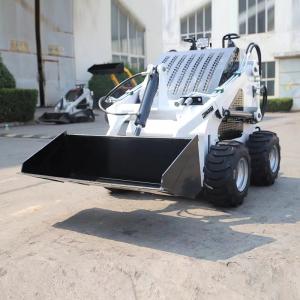 CE Skid Steer Loader Diesel Gasoline Wheel Mini Front End Skid Steer Loader With