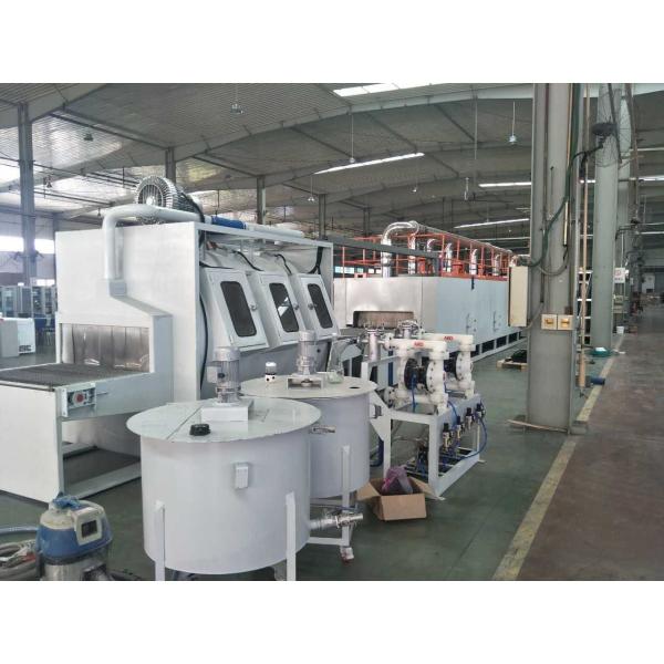Buy Mesh Belt Spray Zone Drying Aluminum Brazing Furnace 1000mm Width at wholesale prices