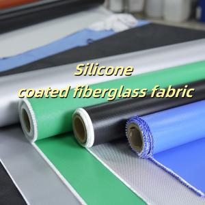 Silicone Coated Fiberglass Fabric 400 g/sqm, 0.3mm Thickness