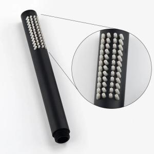 Cylinder-shaped handheld showerhead shower: Spray with a showerhead hose