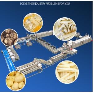 Fully Automatic Machinery to Make Potato Chips Potato Production Line