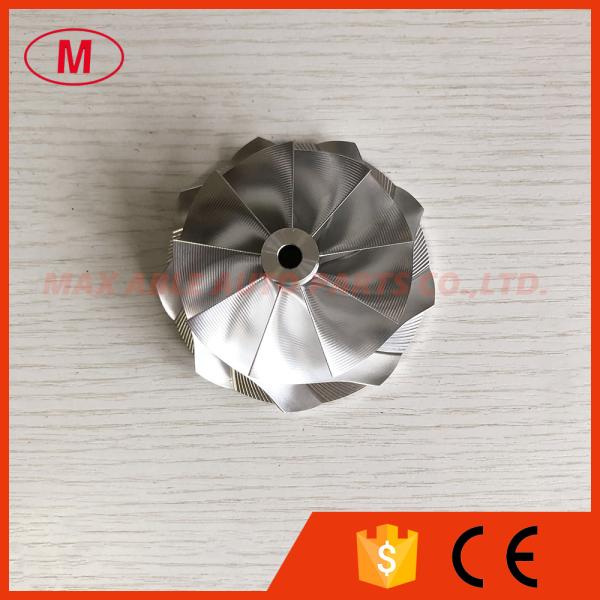 G35-1050 68.07/84.45mm 9+0 Blades point milling turbo aluminum 2618/Milling/billet compressor wheel for 880695-5002S