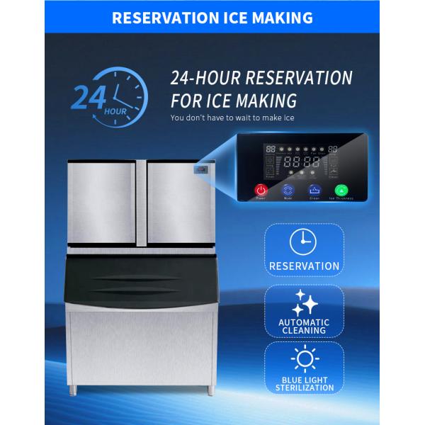 Hot sale 1000 kg output commercial ice cube makers machines for home business