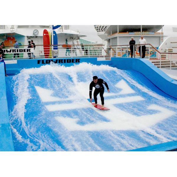Buy Durable Theme Park Water Wave Pool / Flowrider Water Play Equipment at wholesale prices