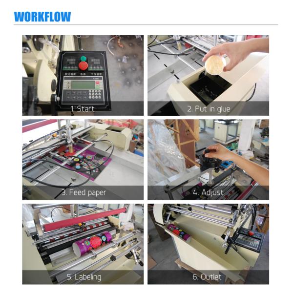 Semi-automatic Tube Labeling Machine