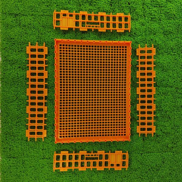 Secure Locking Poultry Turnover Box Easy To Clean Hygienic Design For Safe