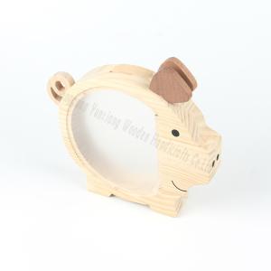 Unbreakable Wooden Piggy Bank Safe and Secure Way for Children to Save Their