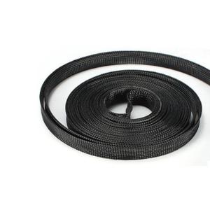 40mm Black PET Expandable Braided Sleeving Cable Management Protection