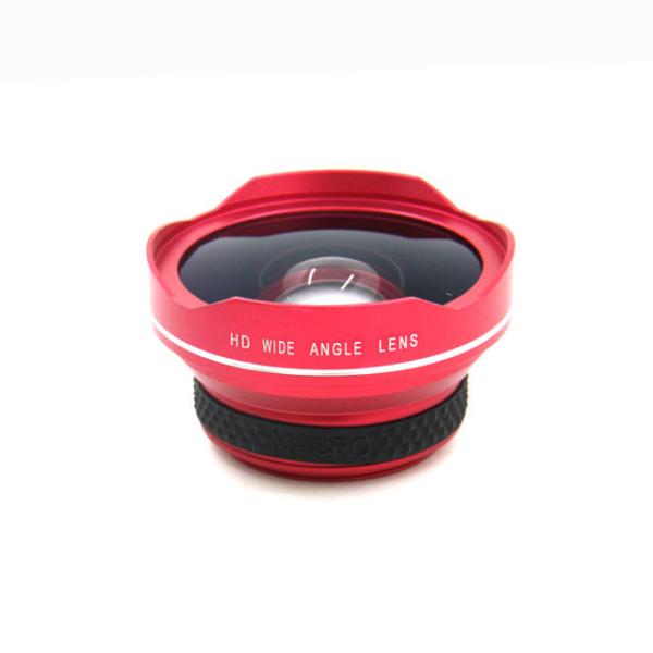 High Performance Cell Phone Wide Angle Lens Aluminum Alloy Stylish Appearence