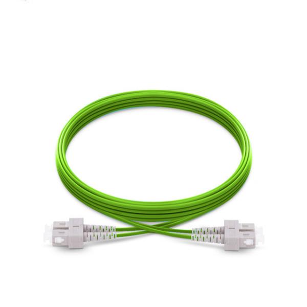 Buy 50/125um Fiber Optical Patch Cord SC To SC OM5 For Hyperscale Cloud Data Center Cabling Solution at wholesale prices