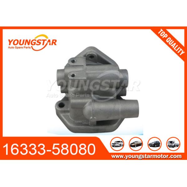 Buy 16333-58080 Aluminium Thermostat Housing Cover Water Outlet at wholesale prices