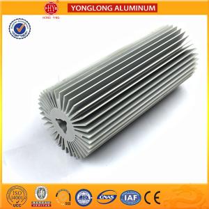 Sealing Properties Aluminum Heatsink Extrusion Profiles Lightweight Waterproof