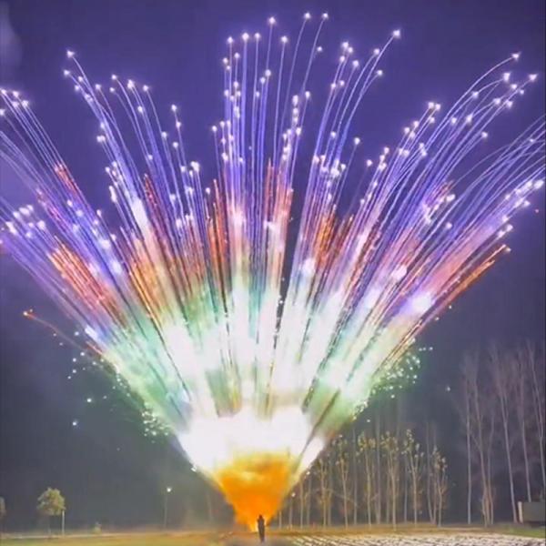 Buy Liuyang 1.3g Un0335 Pyrotechnics Display Cake Fireworks For Festival Celebration at wholesale prices