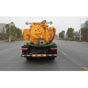 Manual Transmission Type Septic Suction Truck 4x2 Dirt Suction Truck