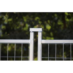 Pvc Coated 2.0m Height Canada Temporary Fence 75x150mm Security And Portable