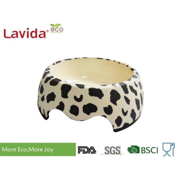 Decal Printing Reusable Melamine Dog Bowl Modern Design Anti - Bacteria Diverse