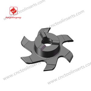 Non-standard grooving insert ,HYMG3214-35422R0.2 ， Suitable for machining heat -