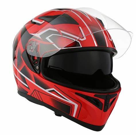 Custom 3d Printing Wholesale Helmet Manufacturer Double Visor Motorcycle Helmet