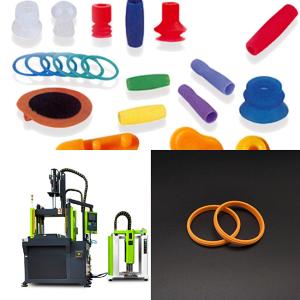 O Ring Parts / Electronic Injection Moulding Machine 700kg / Cm2 Injection Rate