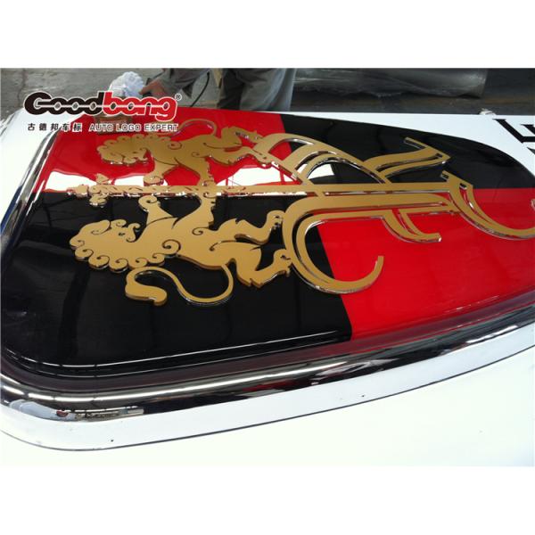 Vacuum coating car signage / coated car emblem /logo