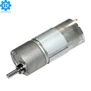 KGM37-555 35mm 37mm dc 12v 24v 80 rpm 100 rpm 6mm shaft dc gear motor