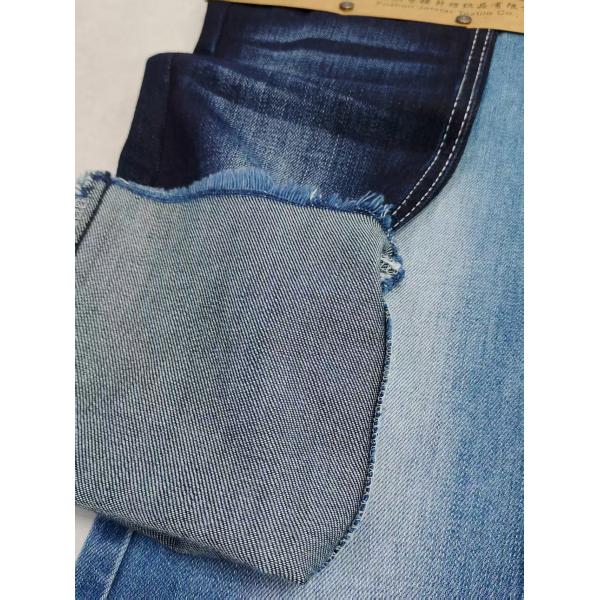 Siro Yarn Cross Slub Weak Stretch 85%Cotton Denim Fabric For Jeans Or Jacket Coat