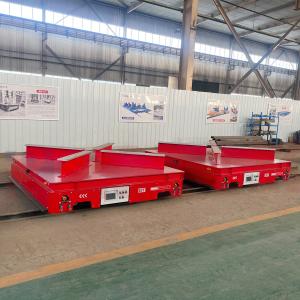 Quality 10 Tons Automated Material Handling Systems RGV Rail Transfer Cart for sale