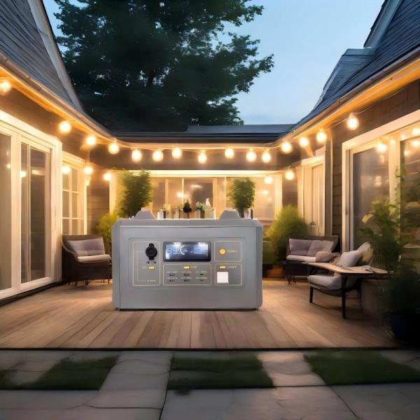 High Capacity 2200W LiFePO4 Portable Power Station for Home and Outdoor for