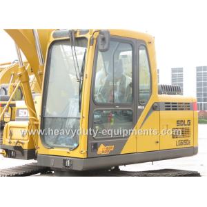 LG6150E Construction Equipment Excavator Pilot Operation With Digging Hammer