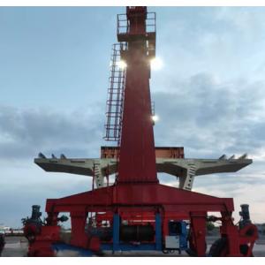 50t Mobile Gantry Hoist Durable Single Beam Girder Lifting Testing Lighting