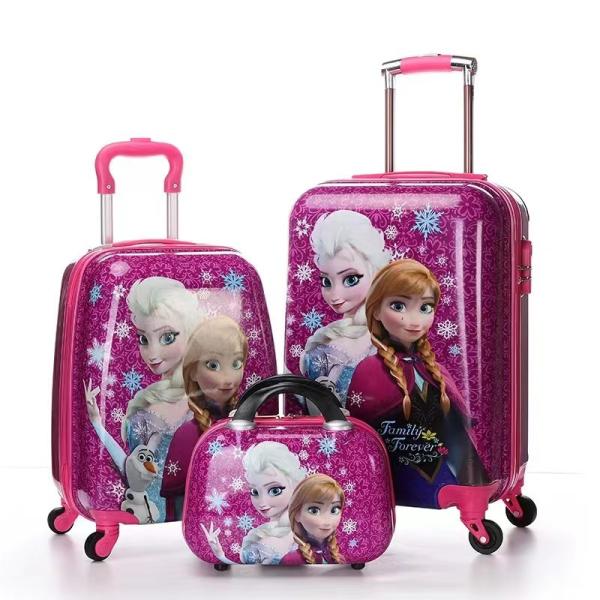 Buy Cute Customizable Kids Cartoon Luggage for Easy Cleaning at wholesale prices