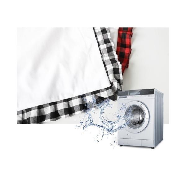 Sublimation Pillow Covers Blanks Heat Transfer Printed Plaid With Ruffled Lace