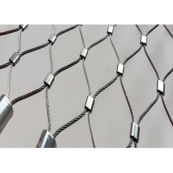 Buy 7x7 Construction Stainless Steel X-tend Inox Cable Wire Rope Mesh Weather Resistant at wholesale prices